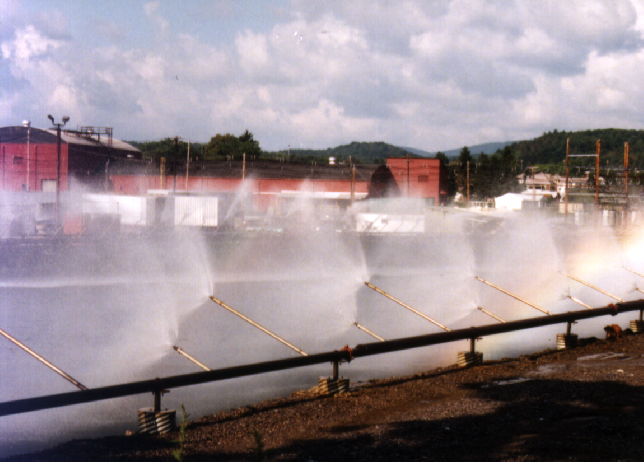 Evaporative Cooling Pond