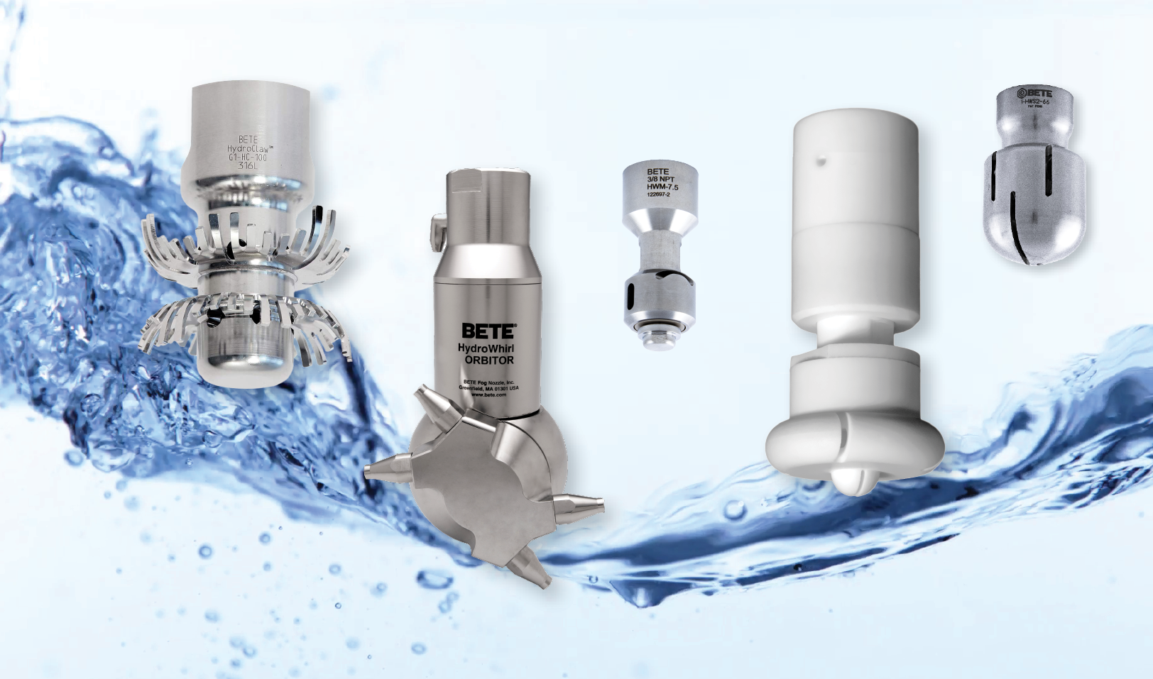 BETE Spray Nozzles For Snowmaking (Nucleation) Applications