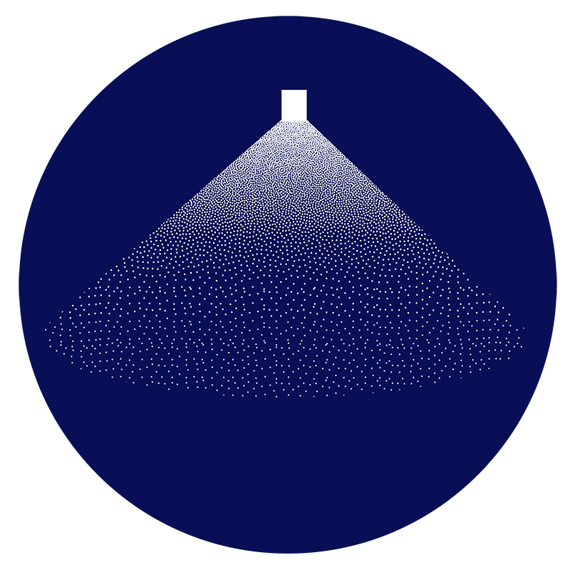 Detail Air Atomizing Spray Pattern Icon