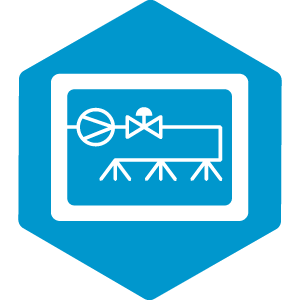 Spray systems icon